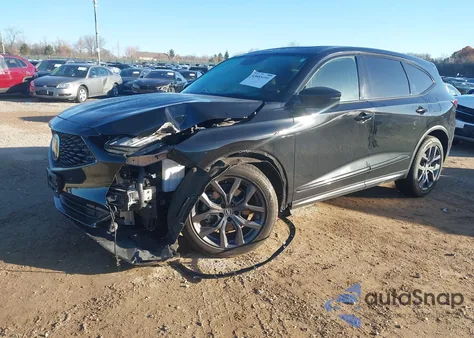 2023 Acura Mdx A-Spec z USA, uszkodzony, nr VIN 5J8YE1H0XPL030938